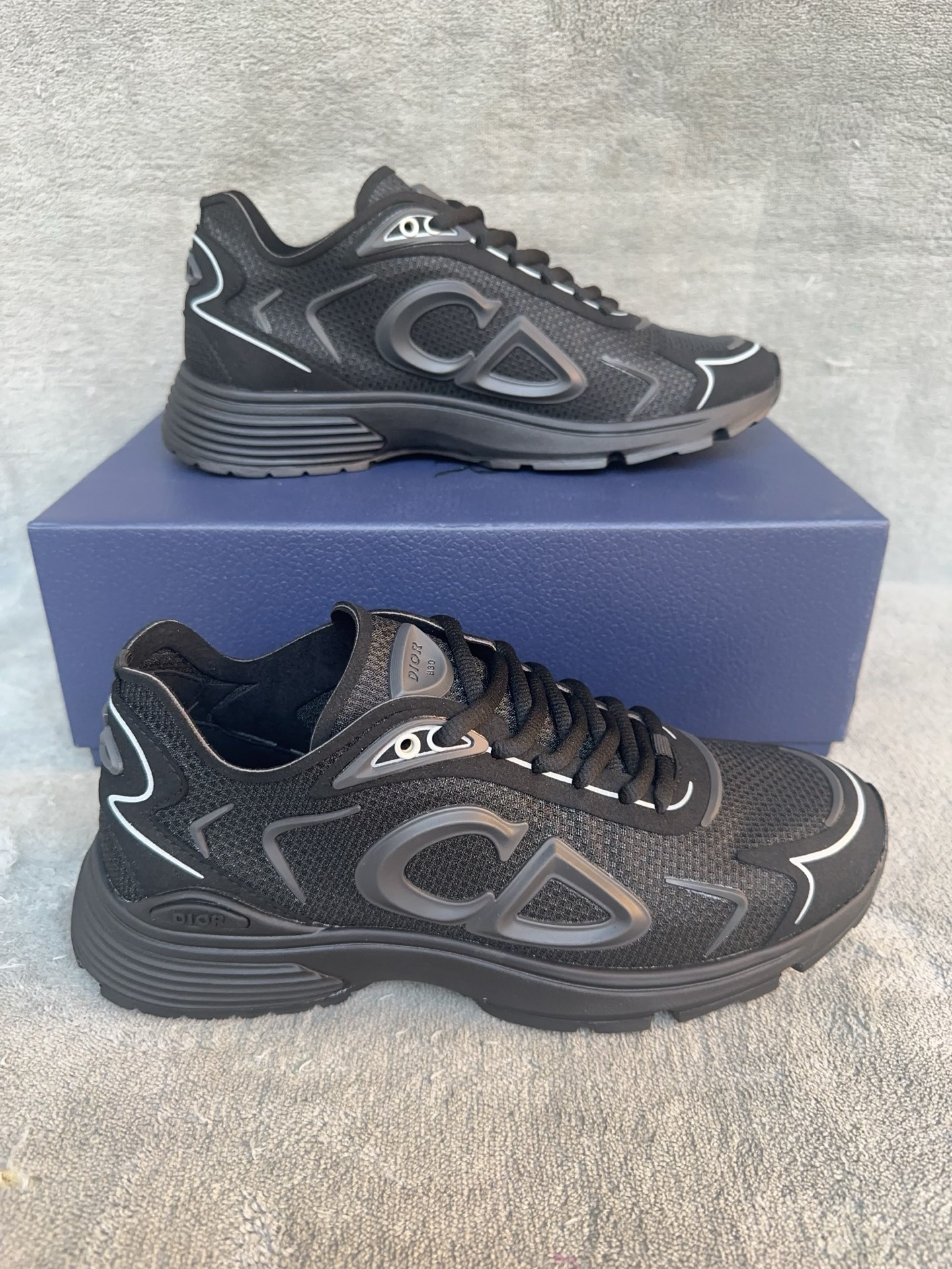 Dior men's leather shoes-50