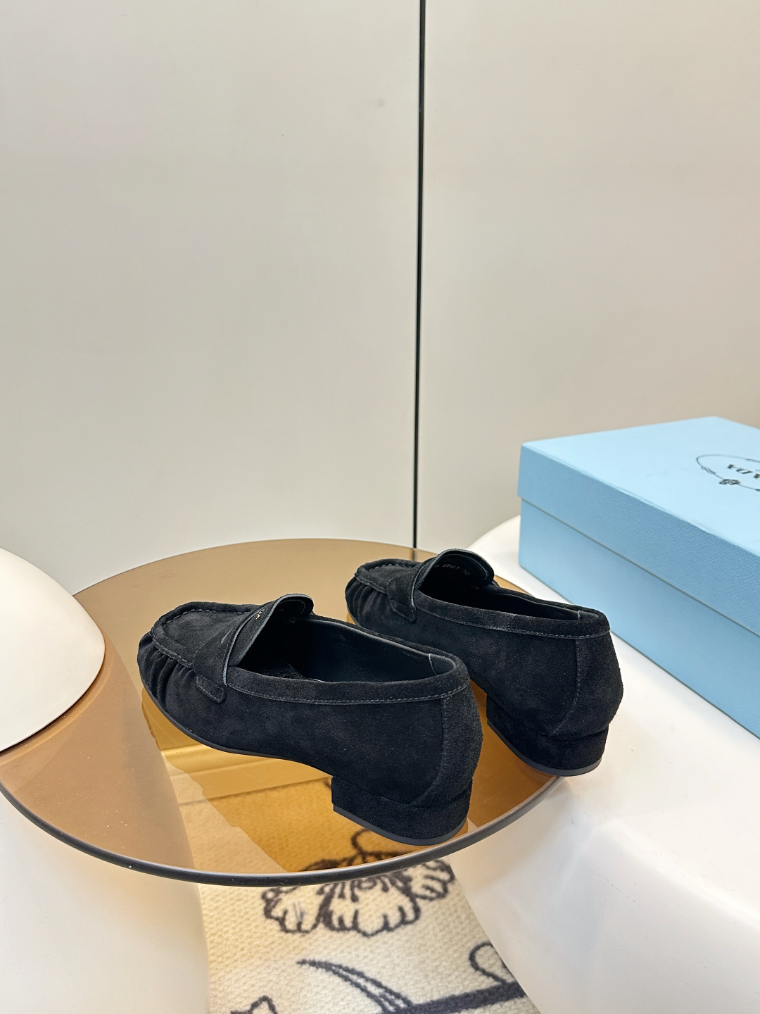 Prada women's leather shoes-44