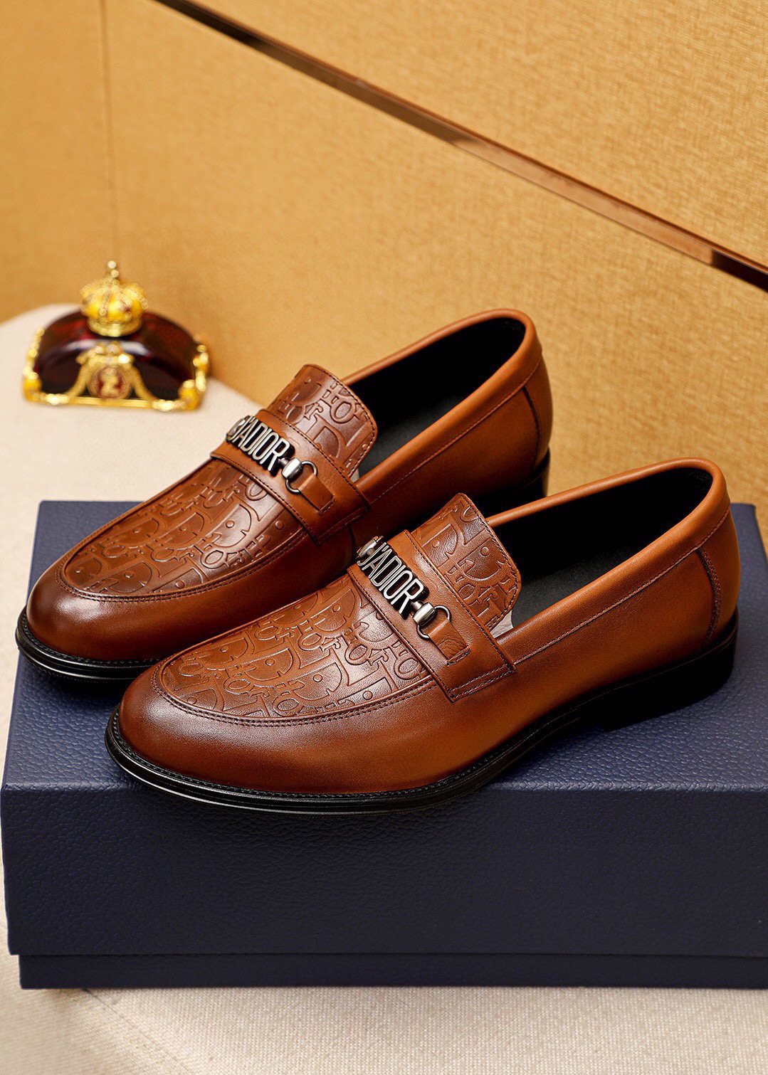 Dior men's leather shoes-51