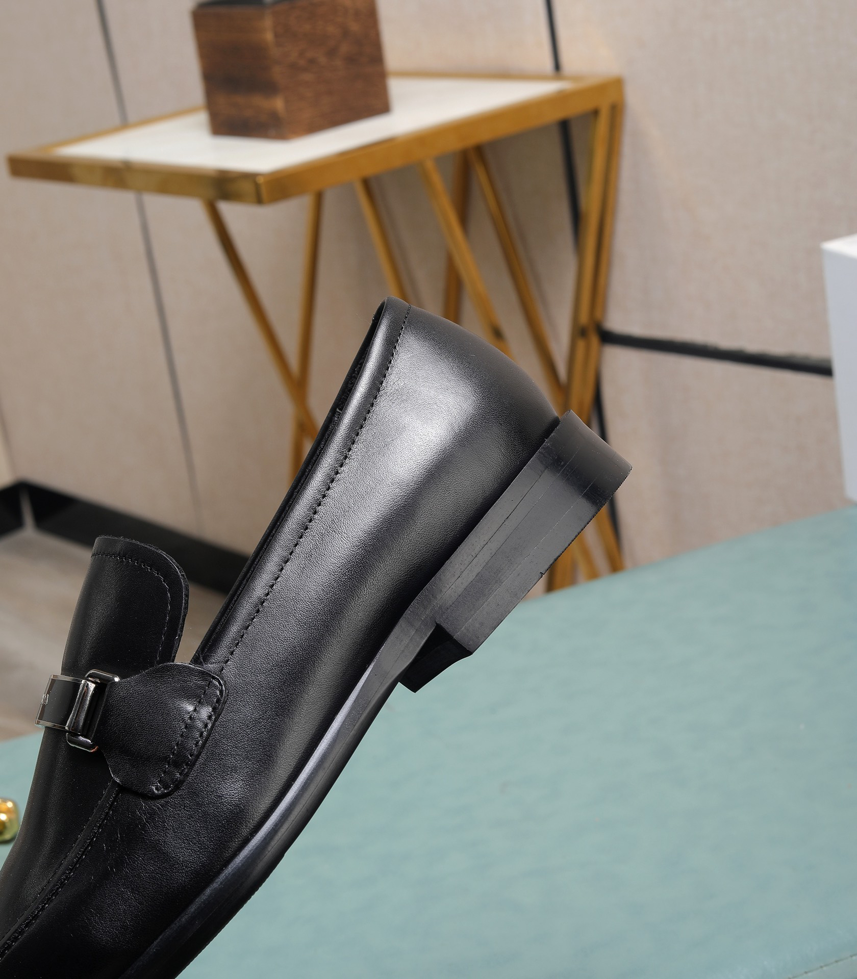 Prada men's leather shoes-30