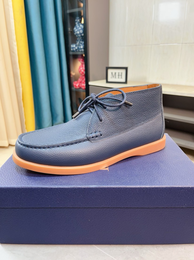 Dior men's leather shoes-68