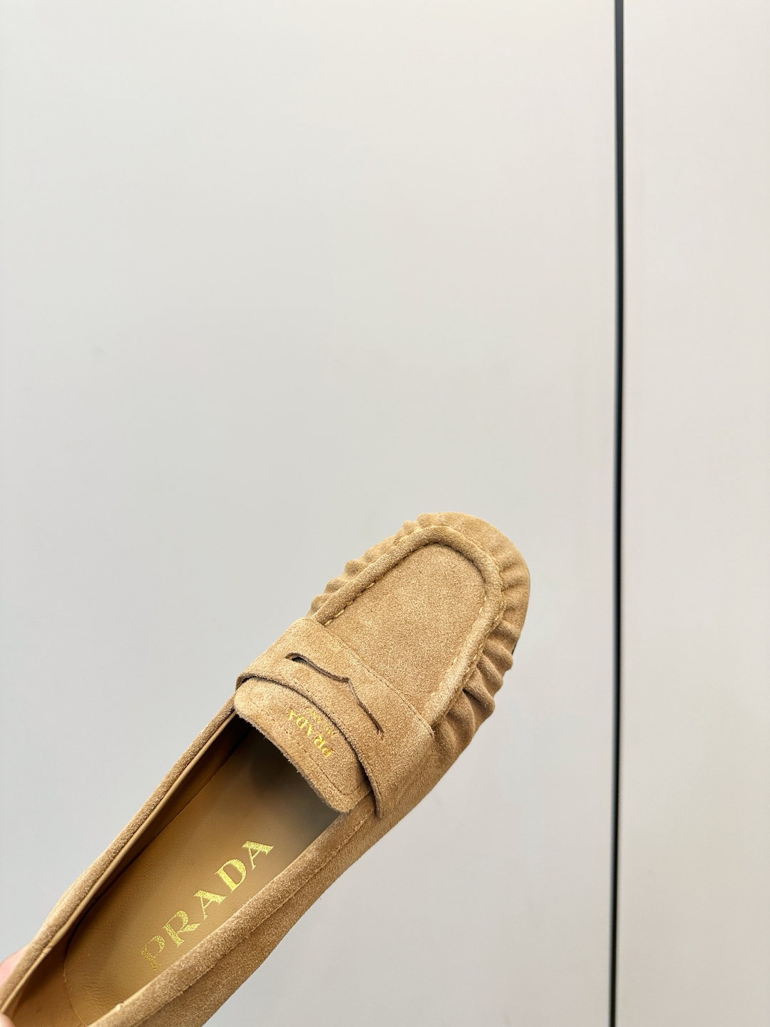 Prada women's leather shoes-45