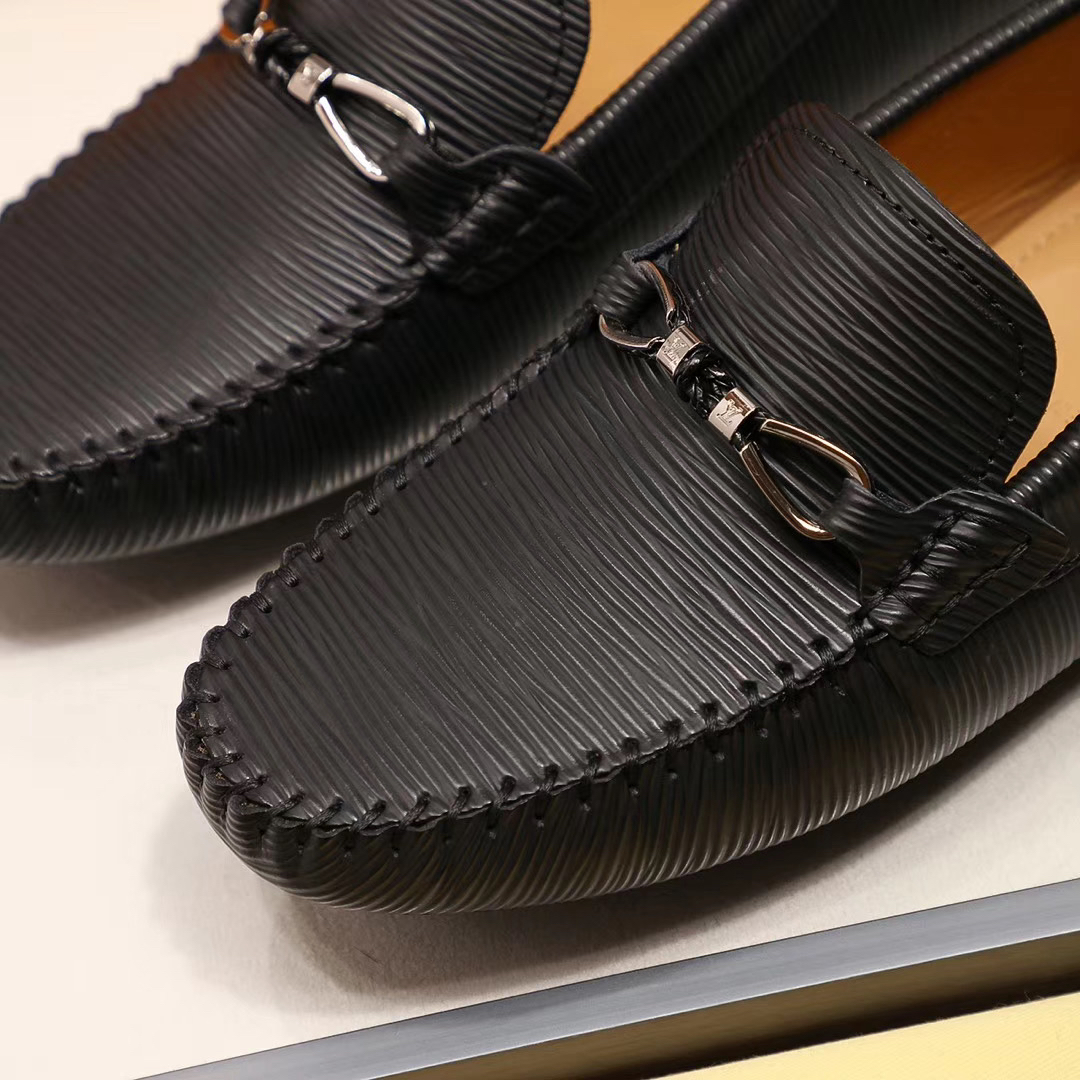 LV women's leather shoes-27