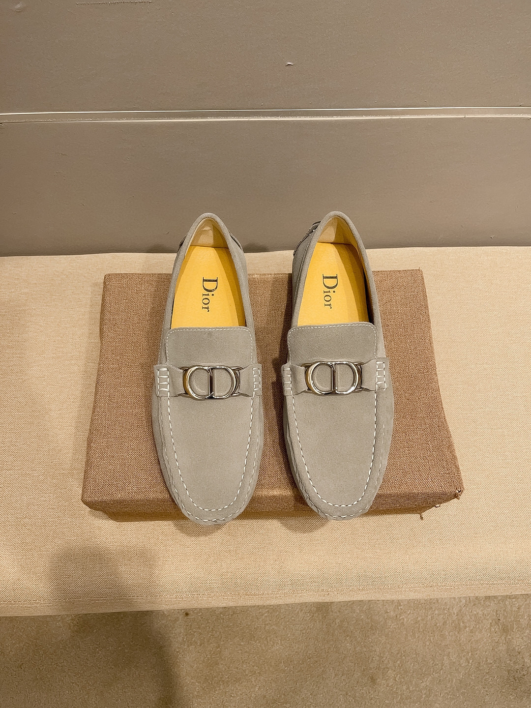 Dior men's leather shoes-18