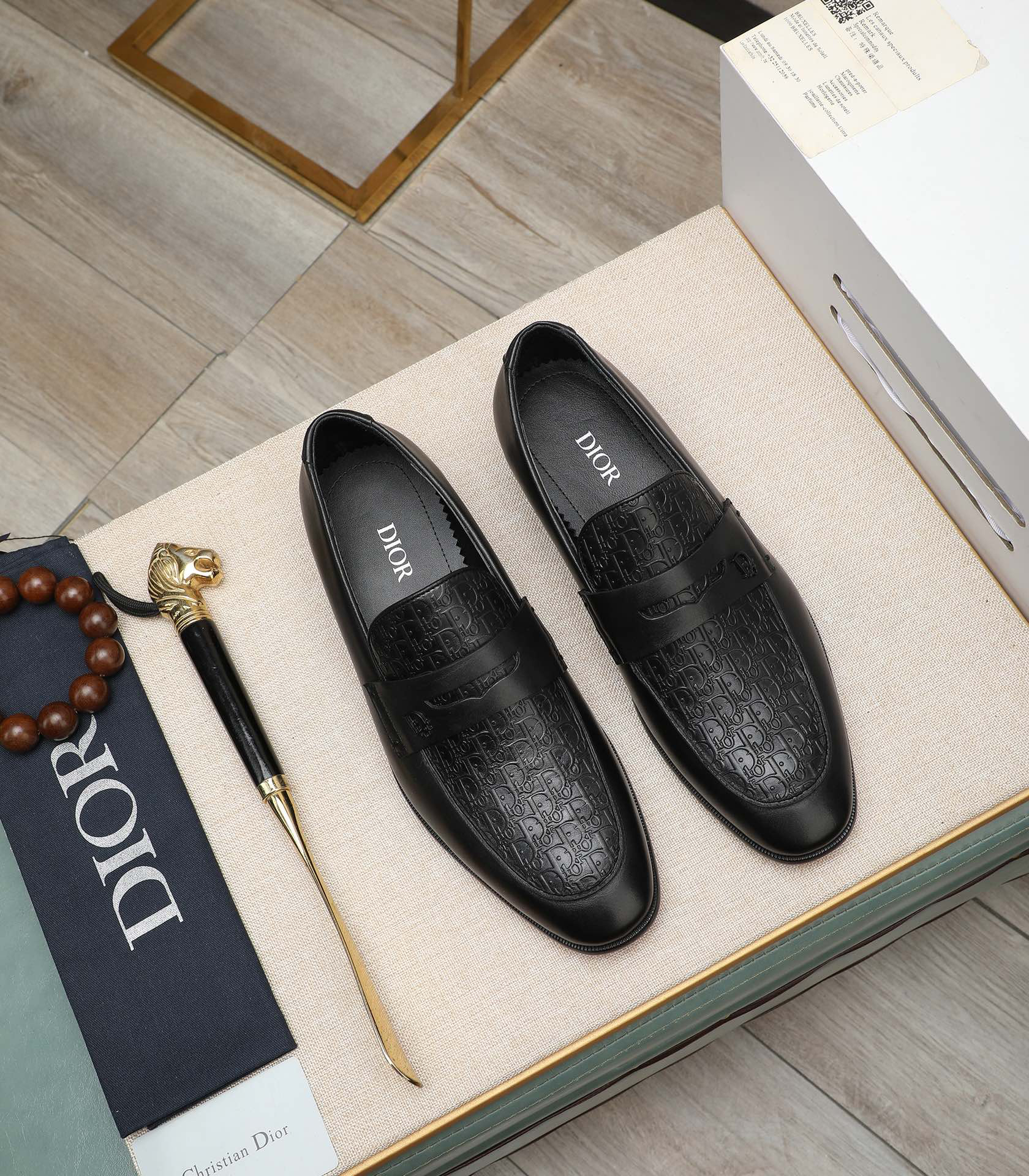 Dior men's leather shoes-46