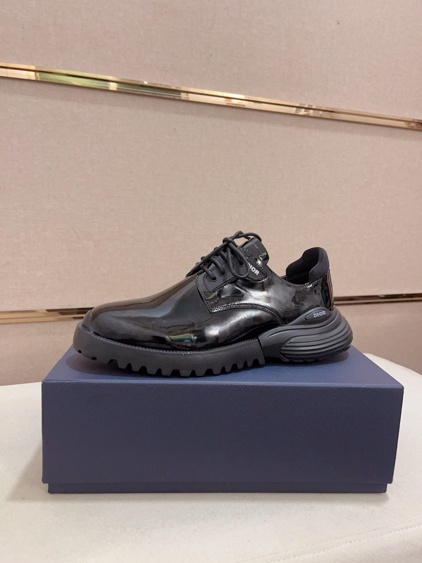 Dior men's leather shoes-60