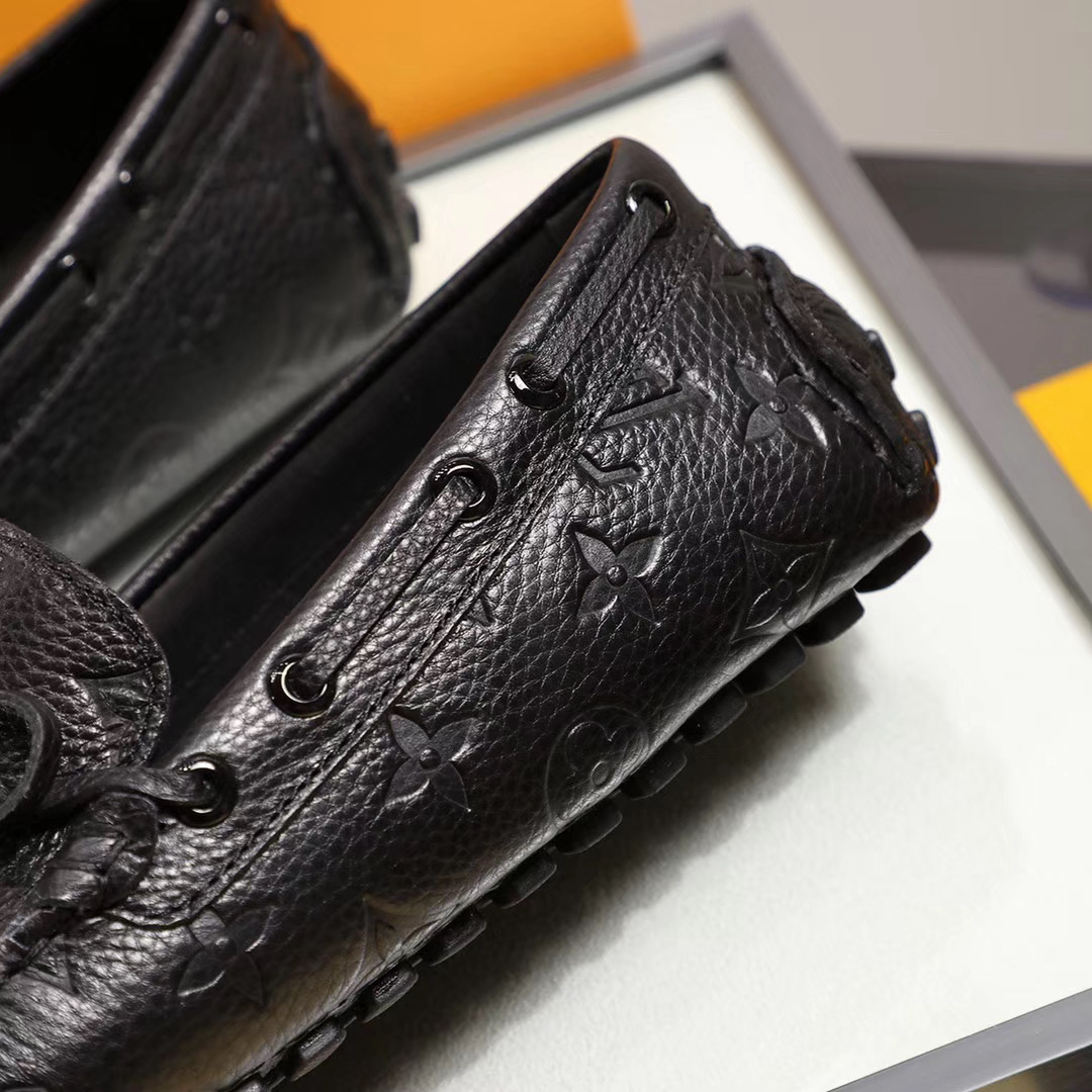 LV women's leather shoes-25