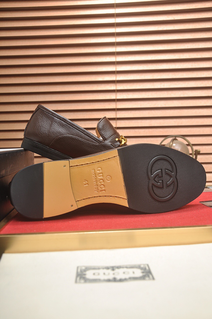 Prada men's leather shoes-24