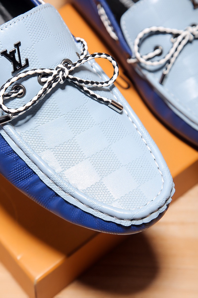 LV women's leather shoes-33