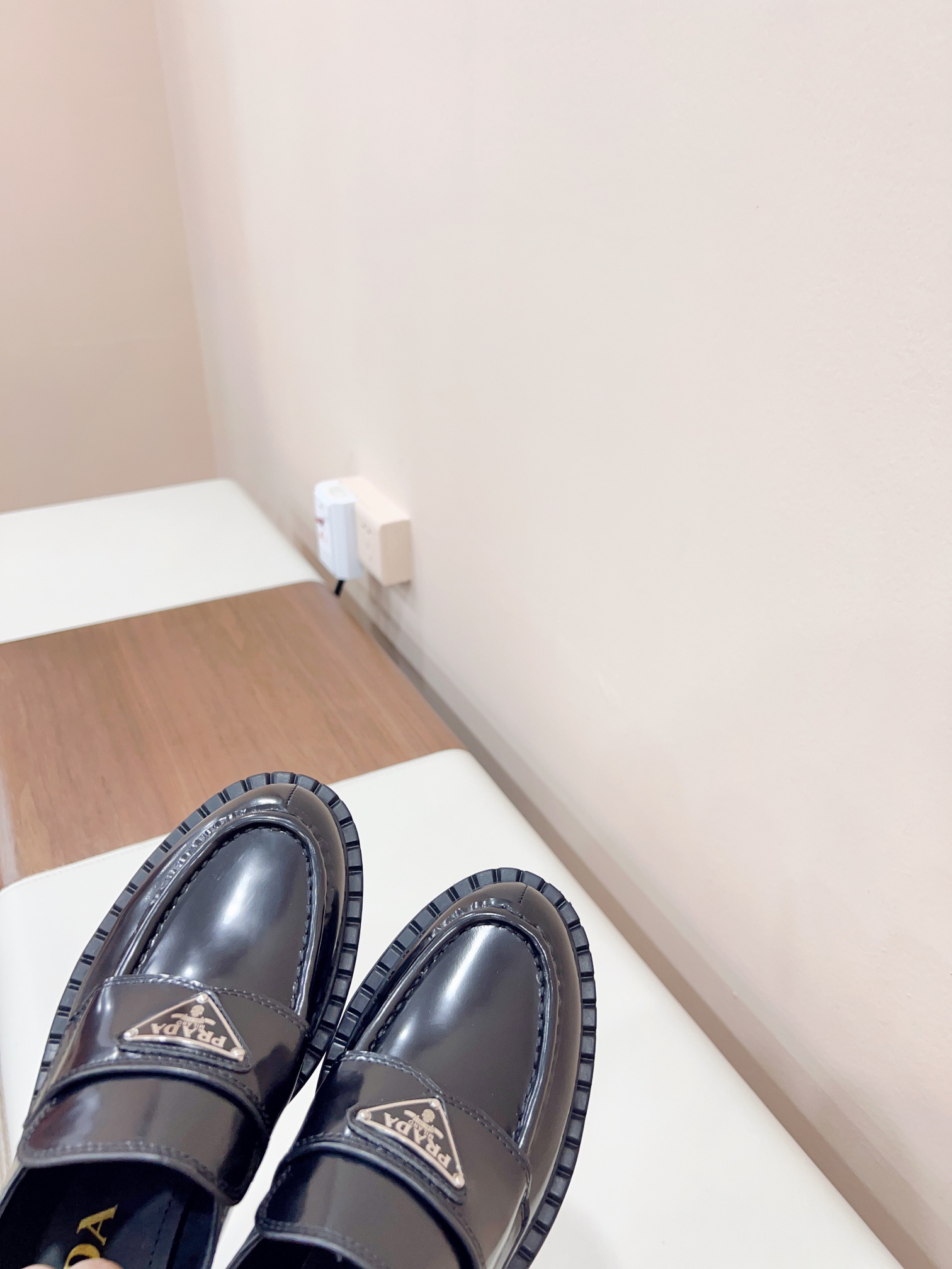 Prada women's leather shoes-43