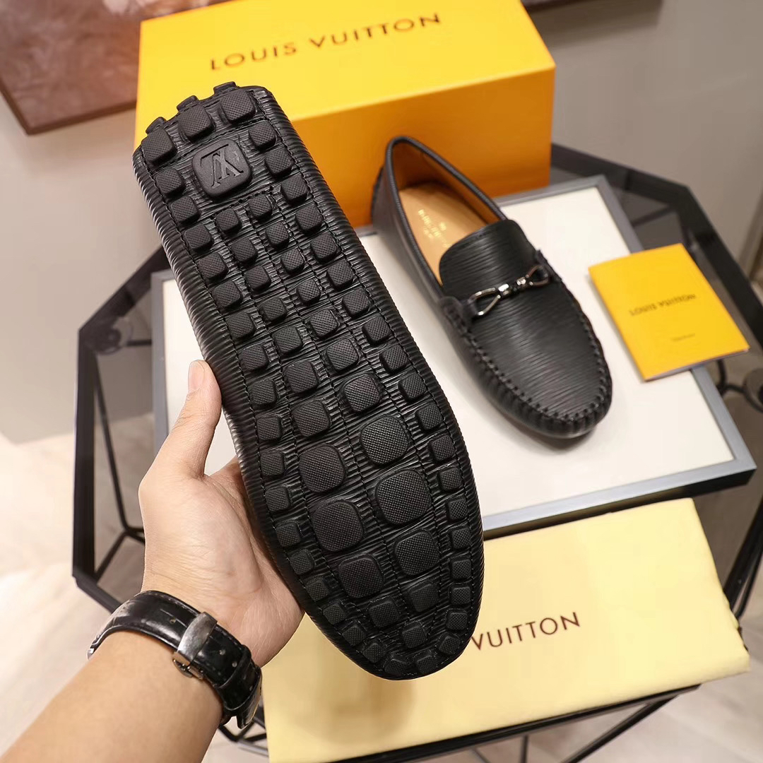 LV women's leather shoes-27