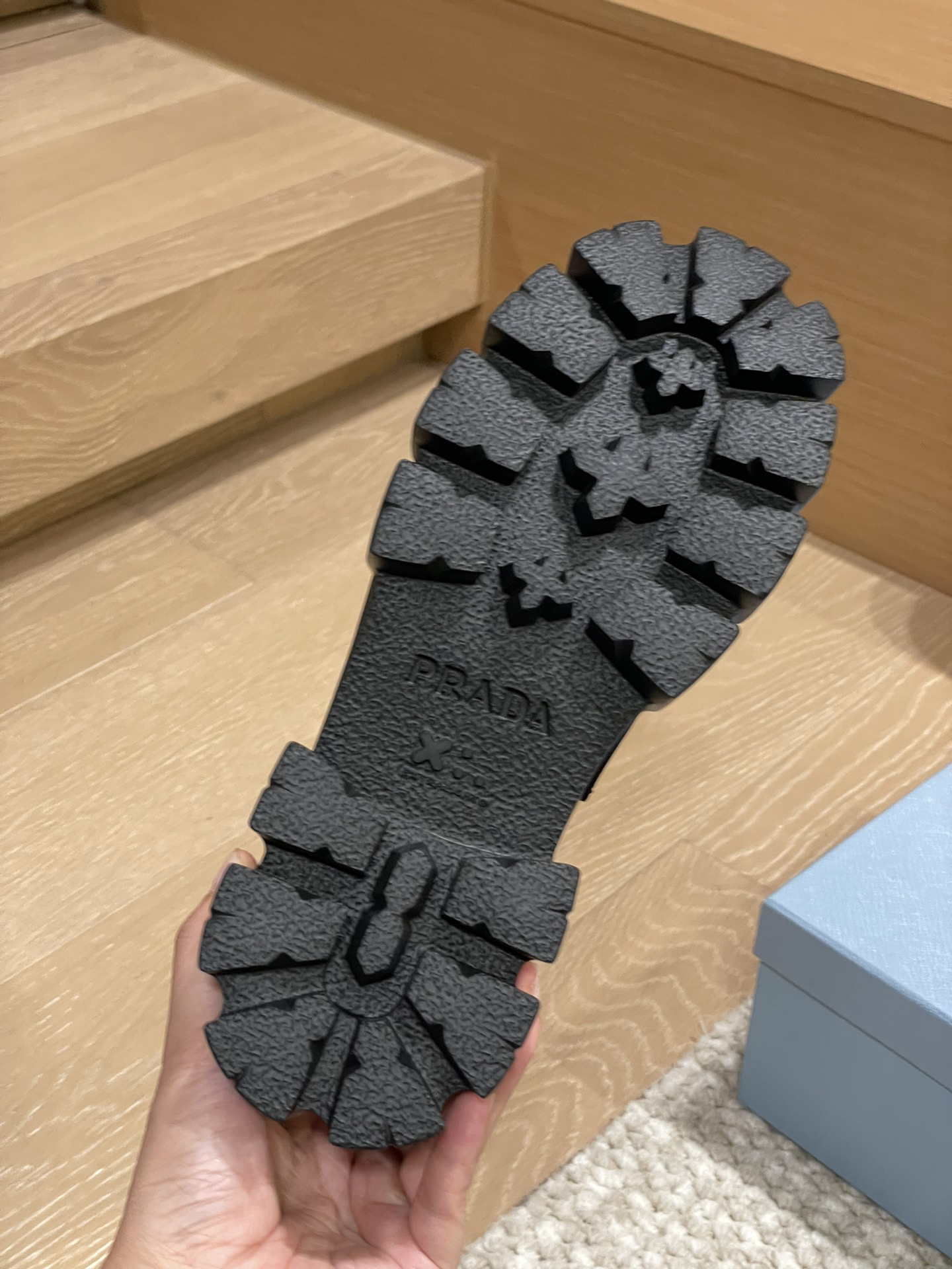 Prada women's leather shoes-37