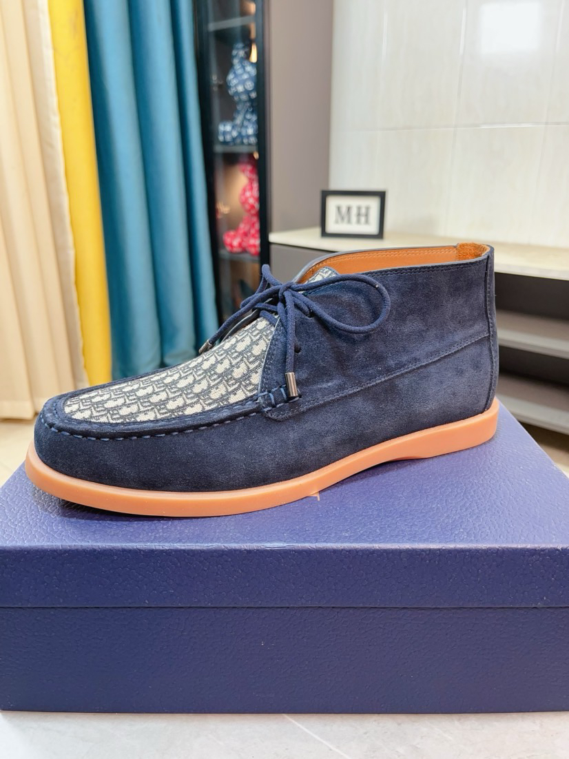 Dior men's leather shoes-67