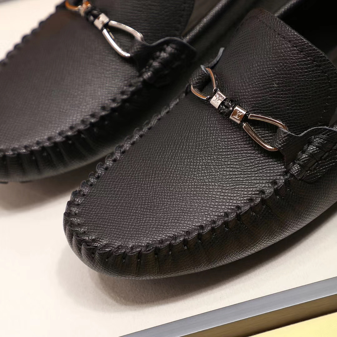 LV women's leather shoes-28