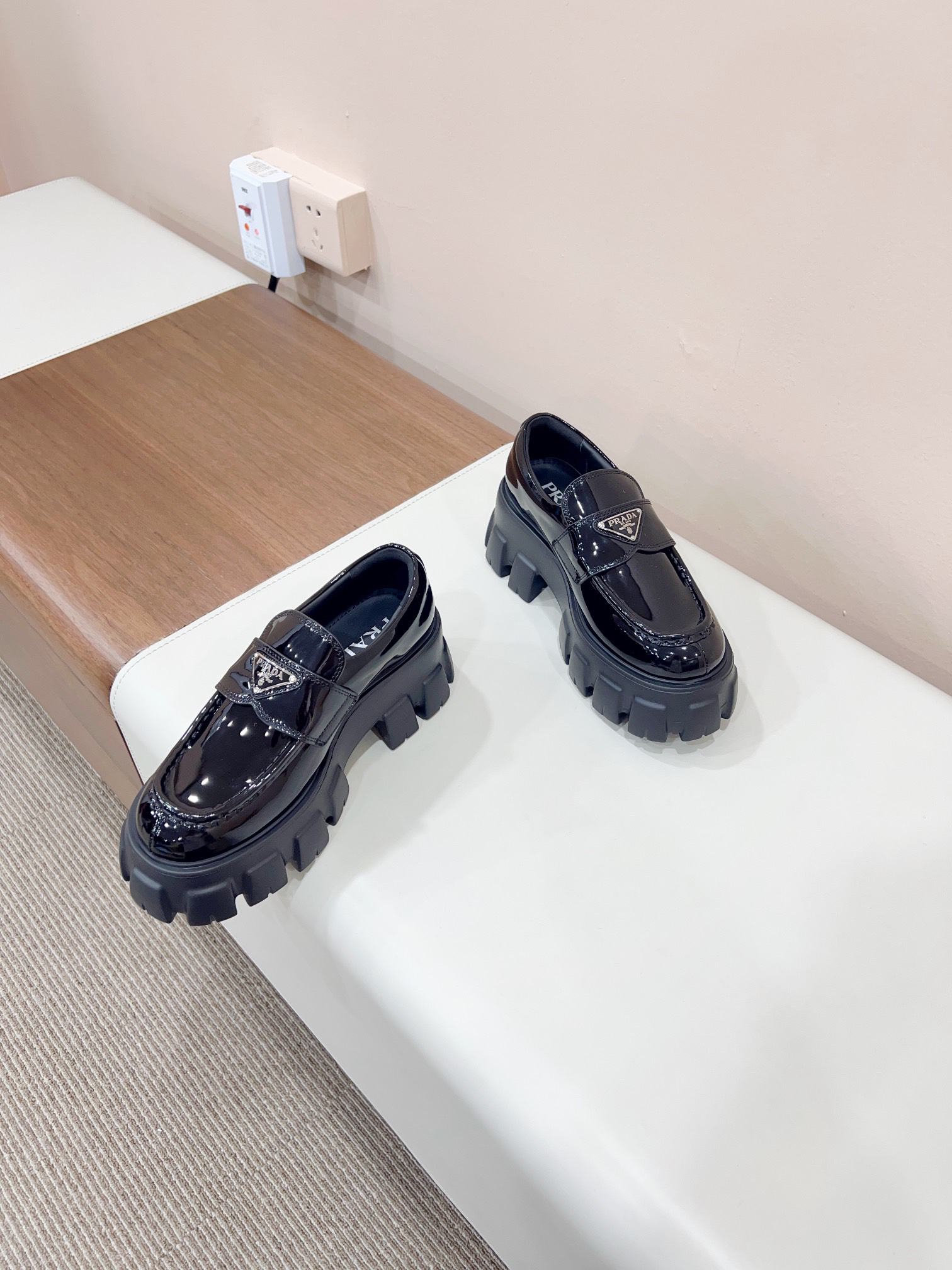 Prada women's leather shoes-41