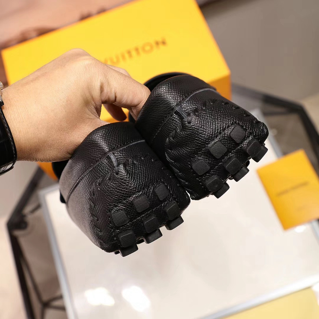 LV women's leather shoes-28