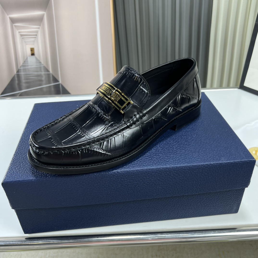 Dior men's leather shoes-43