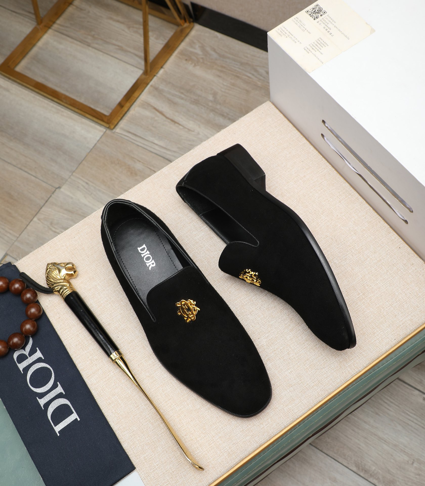 Dior men's leather shoes-61