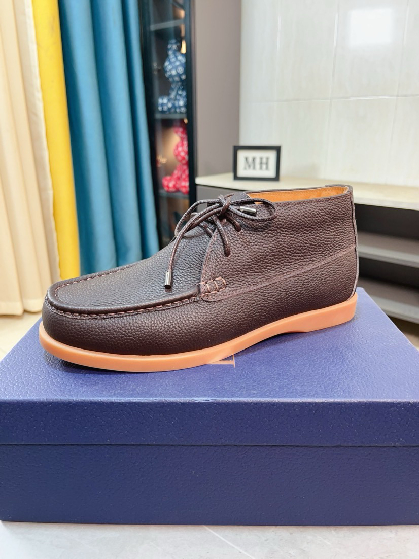 Dior men's leather shoes-66