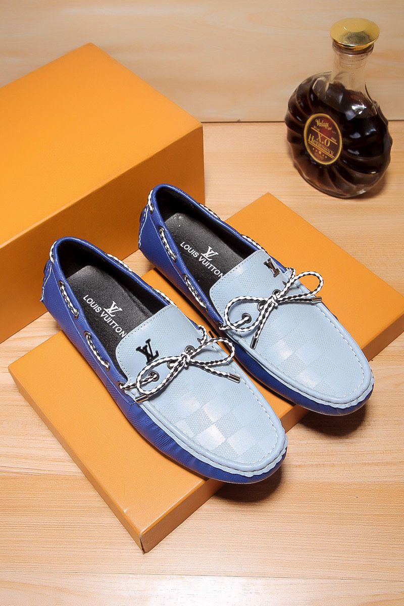 LV women's leather shoes-33