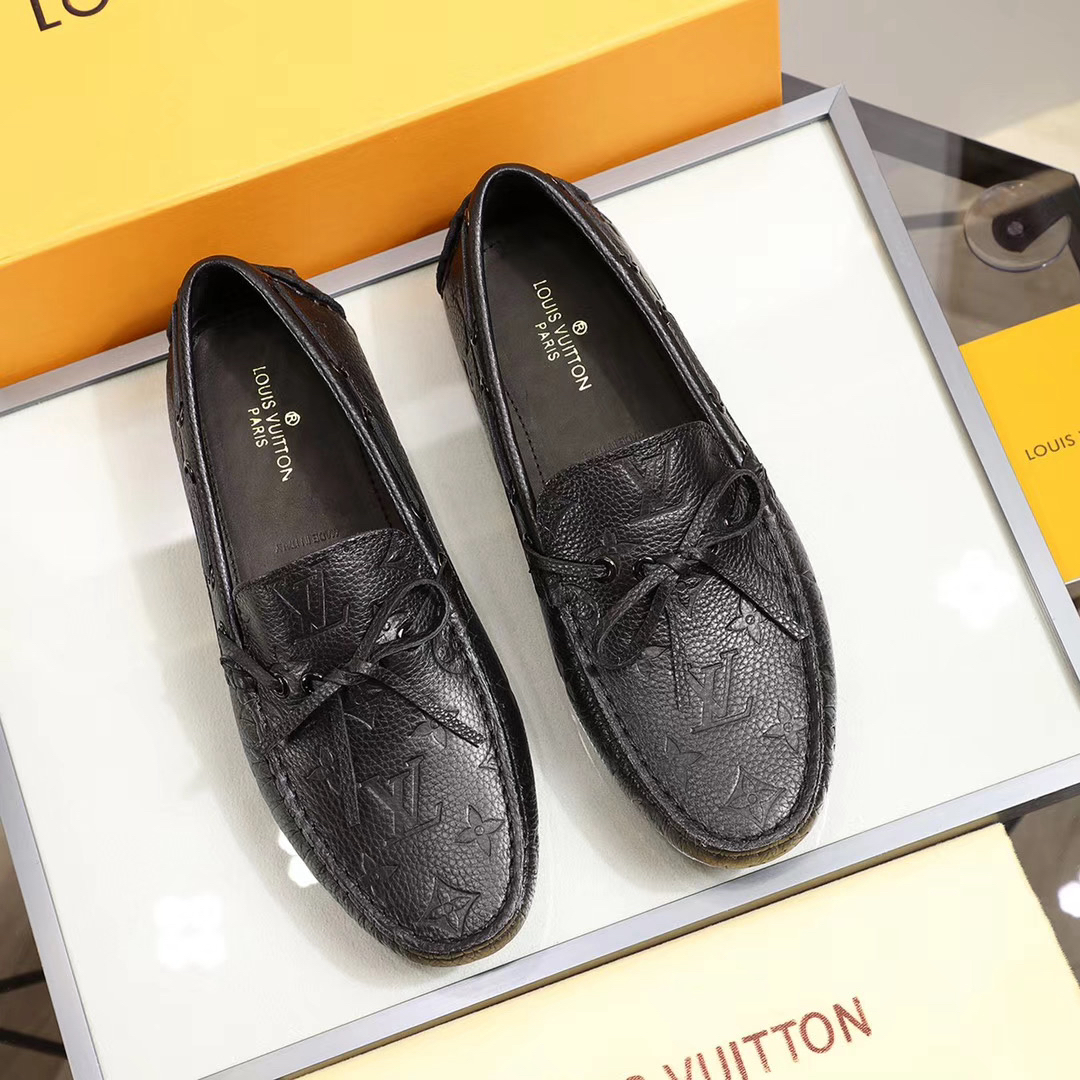 LV women's leather shoes-25