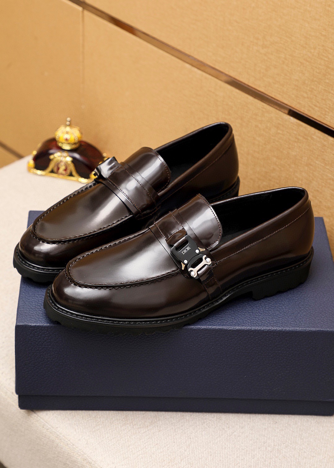 Dior men's leather shoes-40