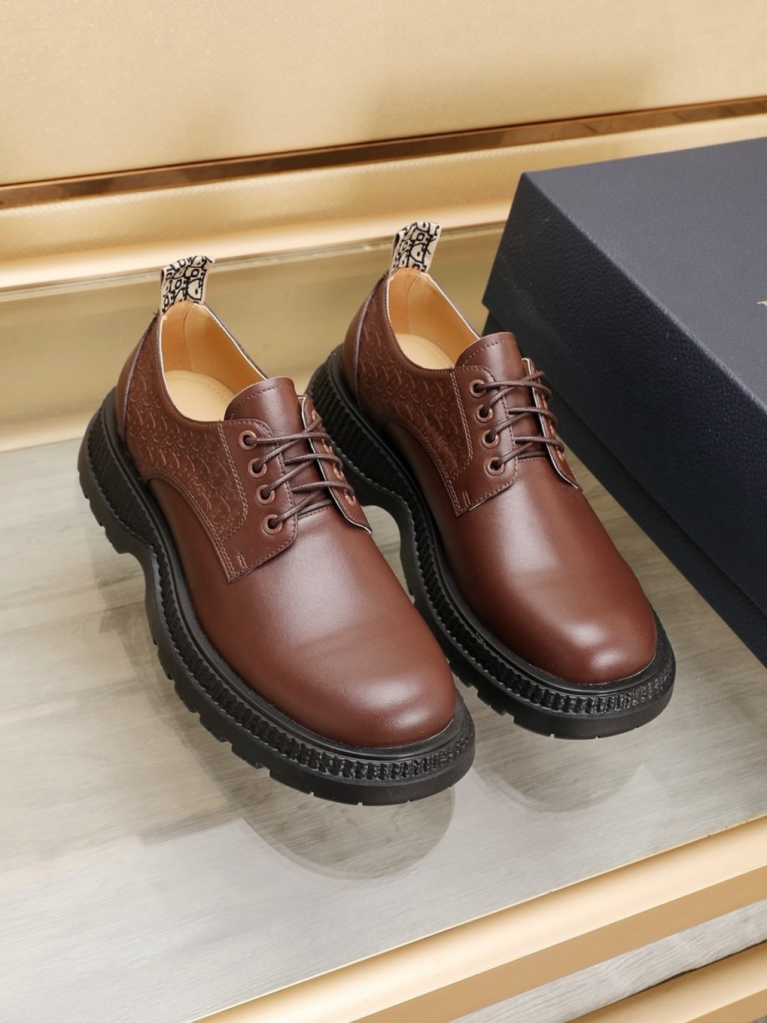 Dior men's leather shoes-30