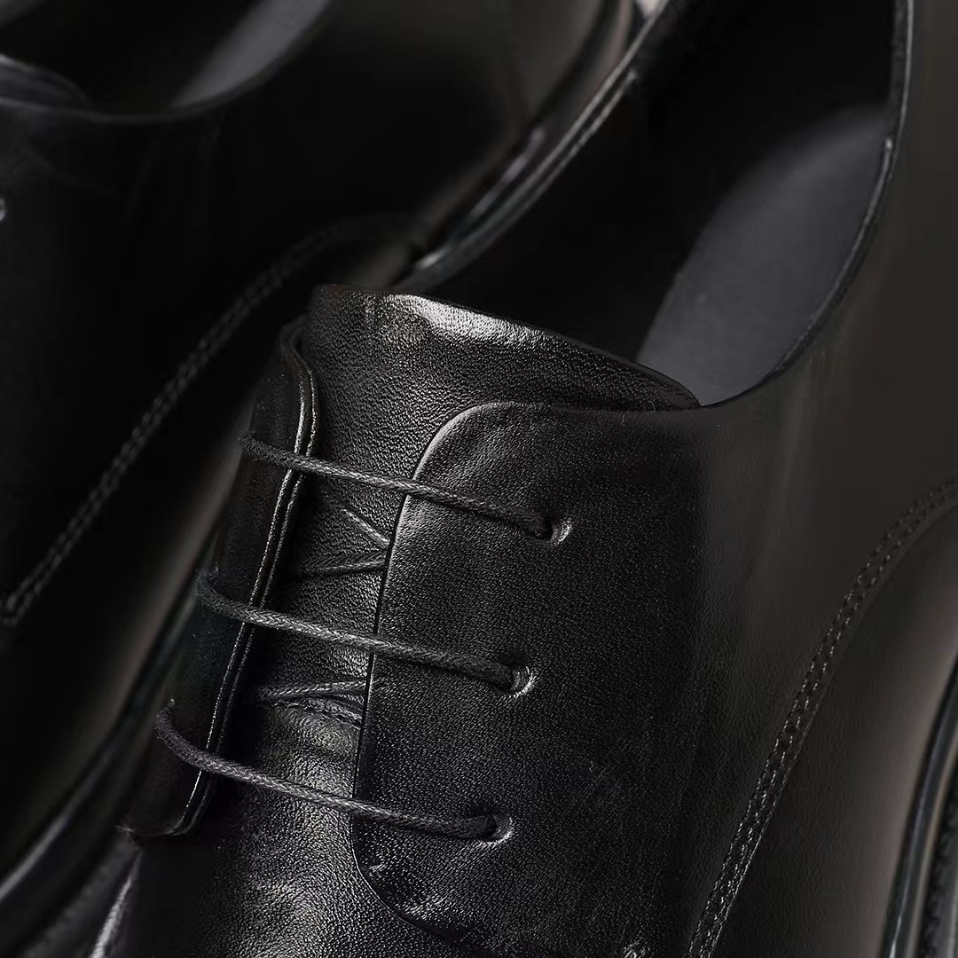 Prada men's leather shoes-76