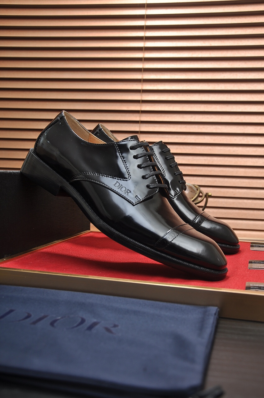 Dior men's leather shoes-41