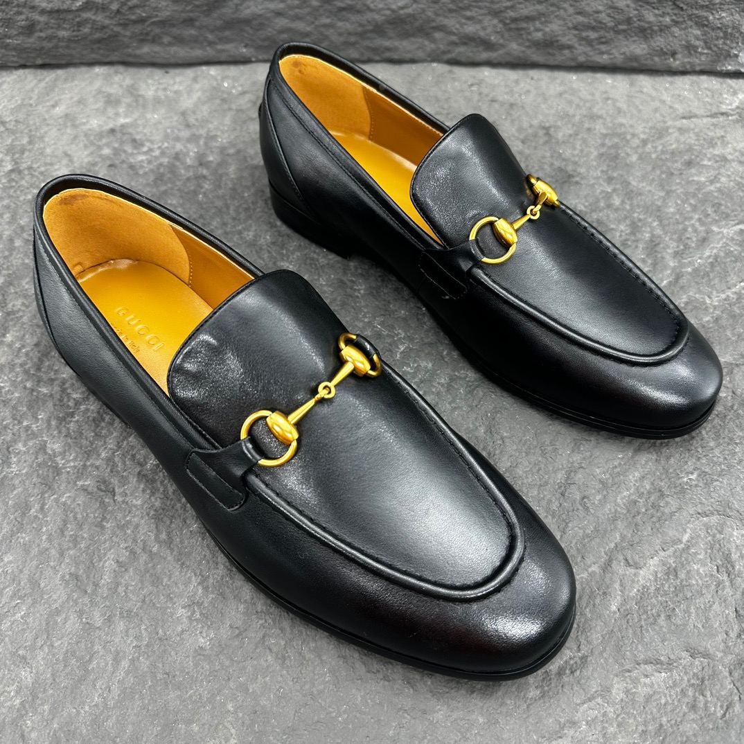 Gucci men's leather shoes-46