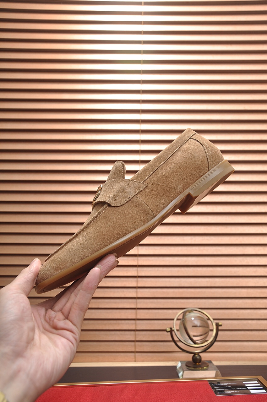 D&G men's leather shoes-85