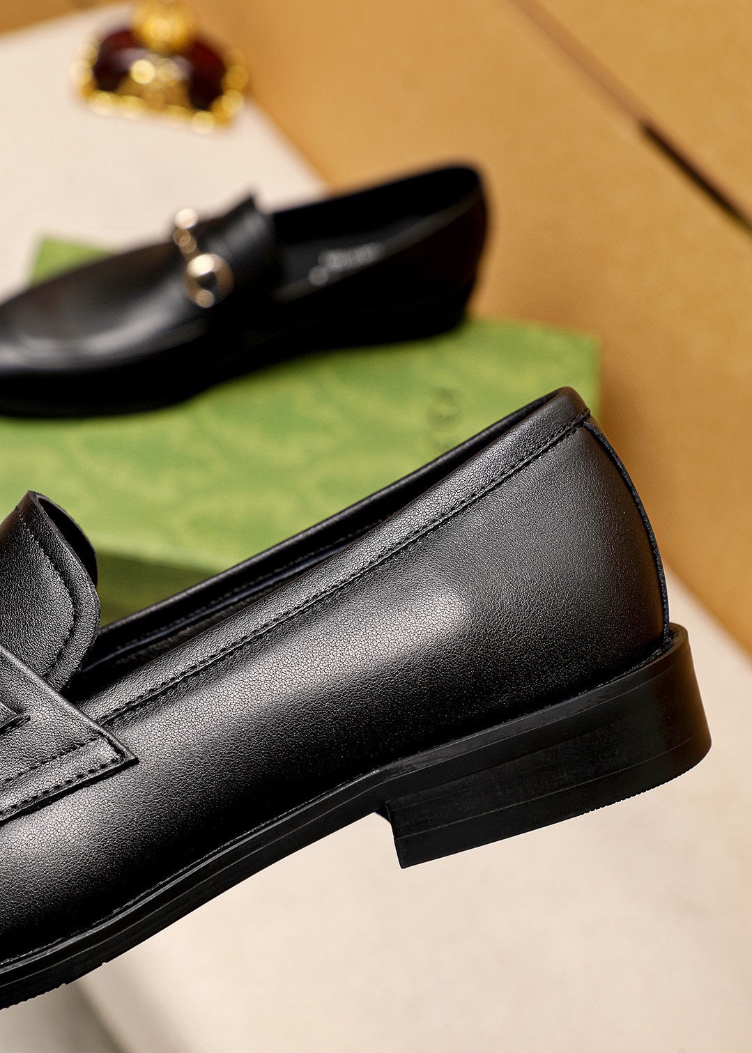 Gucci men's leather shoes-70