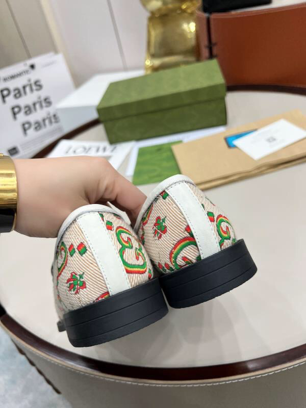 Gucci women's leather shoes-55