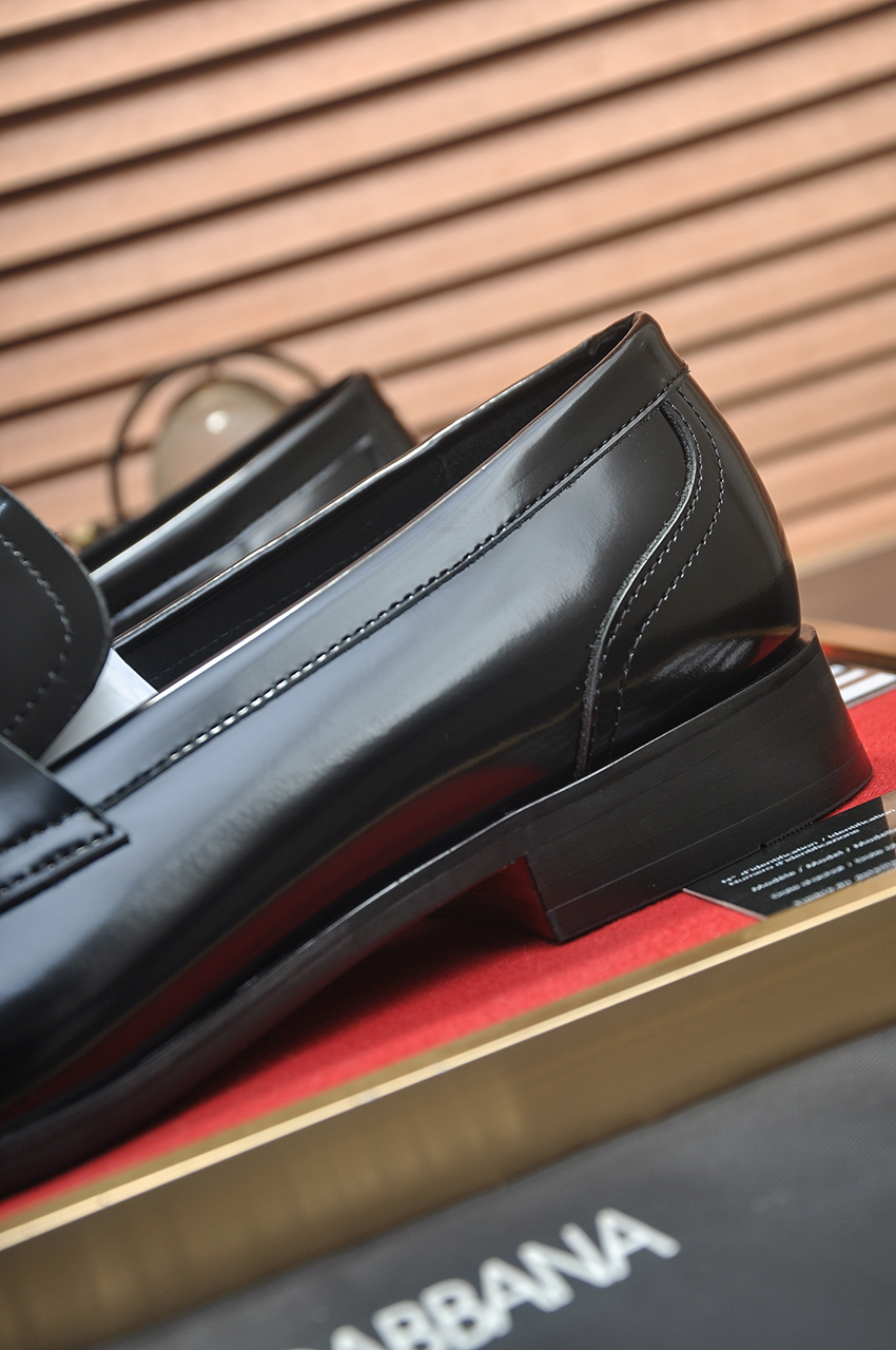 D&G men's leather shoes-26