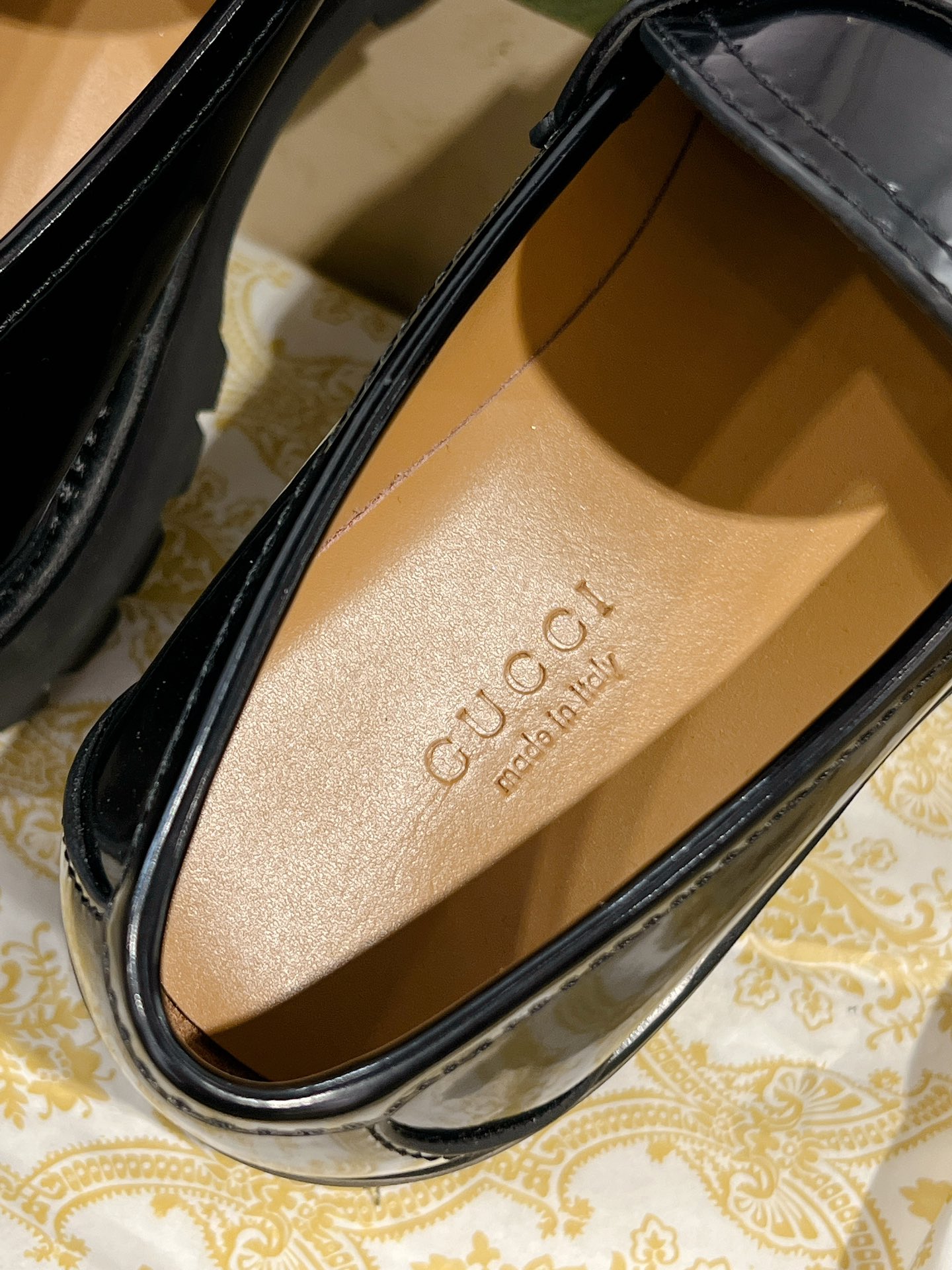 Gucci women's leather shoes-58