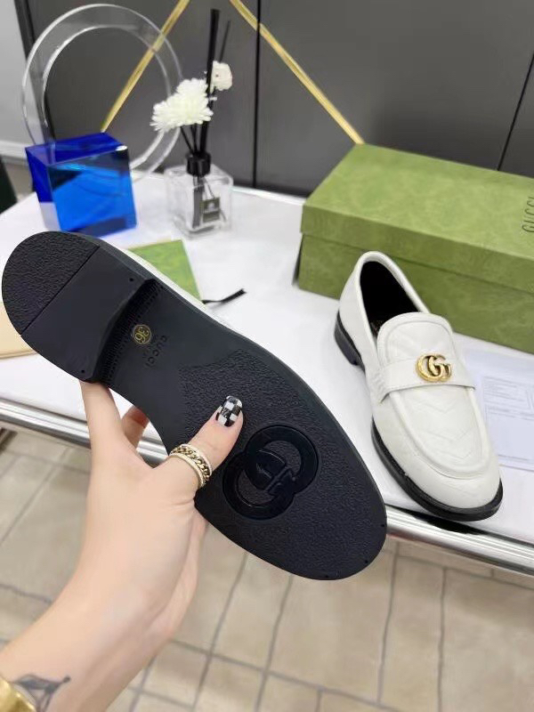 Gucci women's leather shoes-54