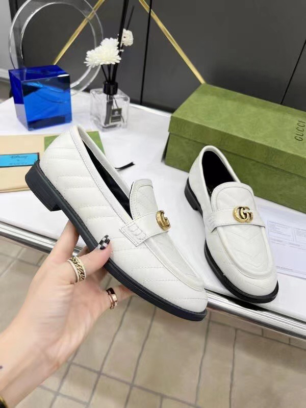 Gucci women's leather shoes-54