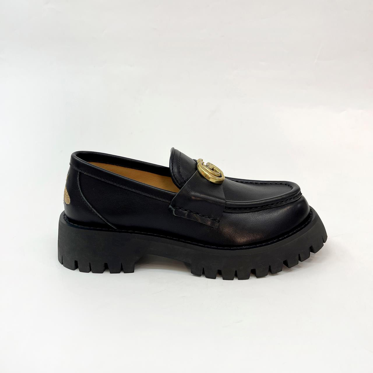 Gucci women's leather shoes-81