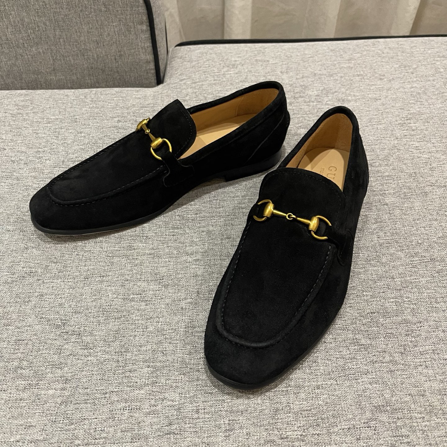 Gucci men's leather shoes-26