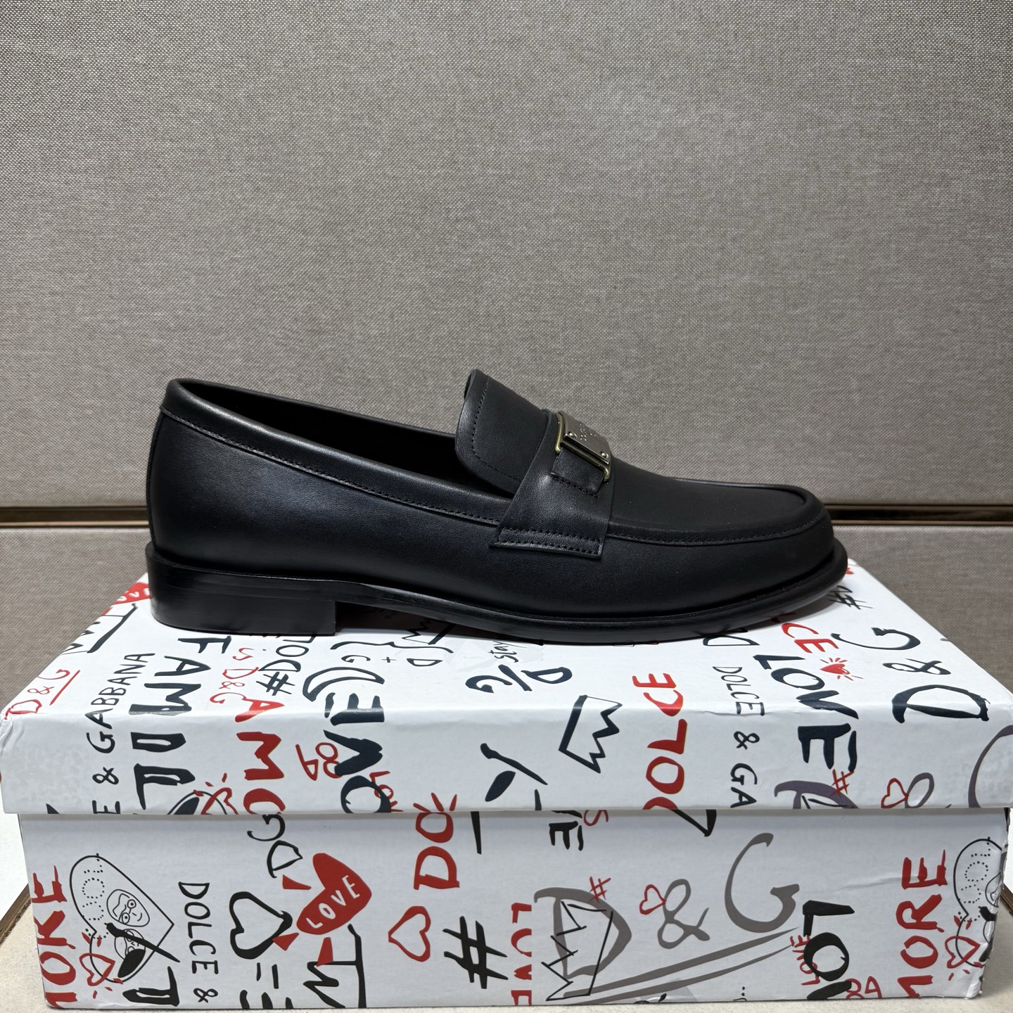 D&G men's leather shoes-28