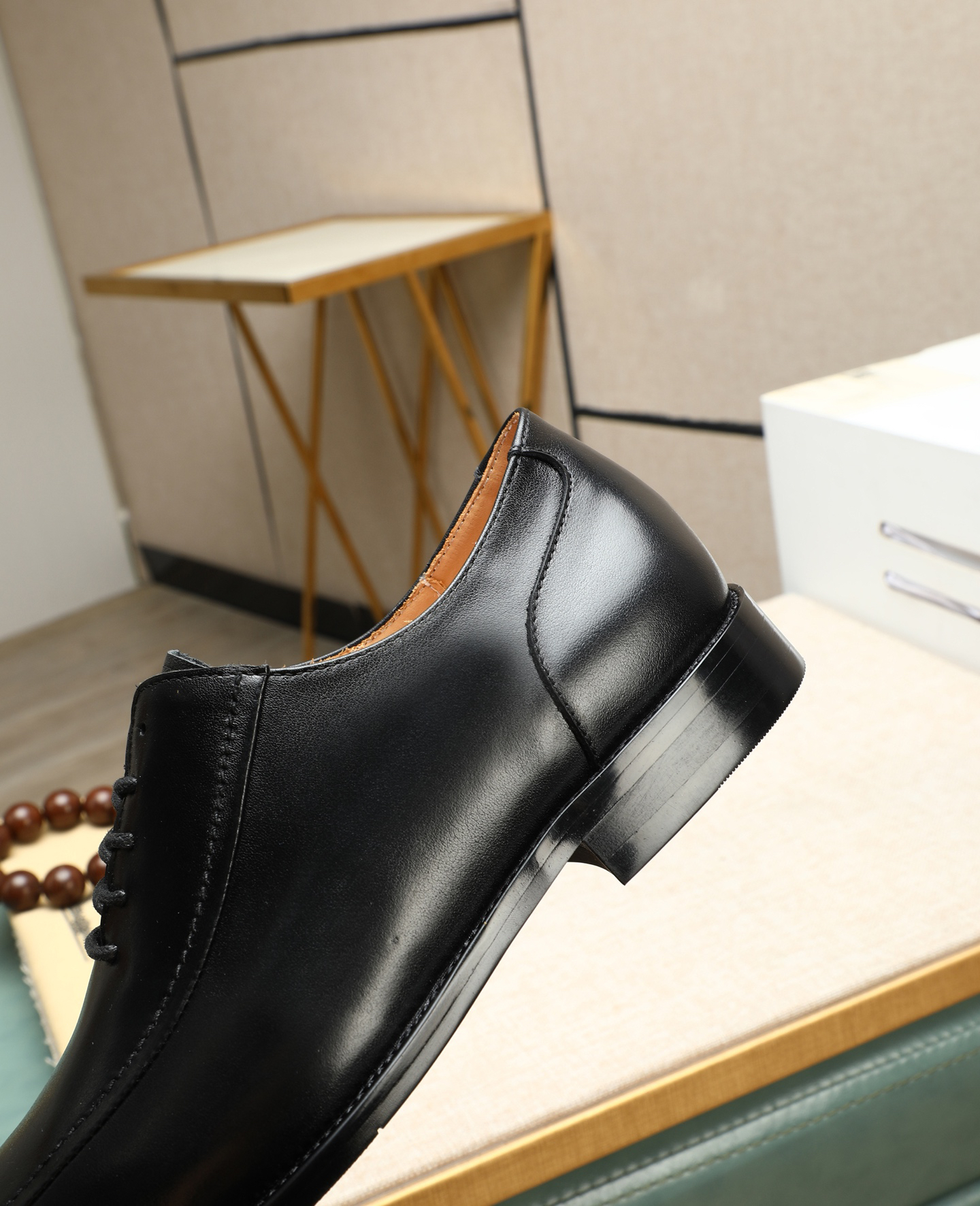 Gucci men's leather shoes-30