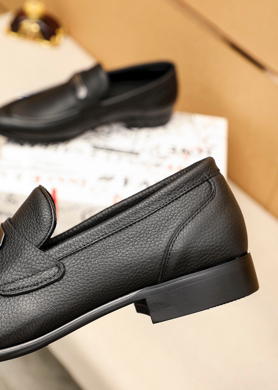 D&G men's leather shoes-50