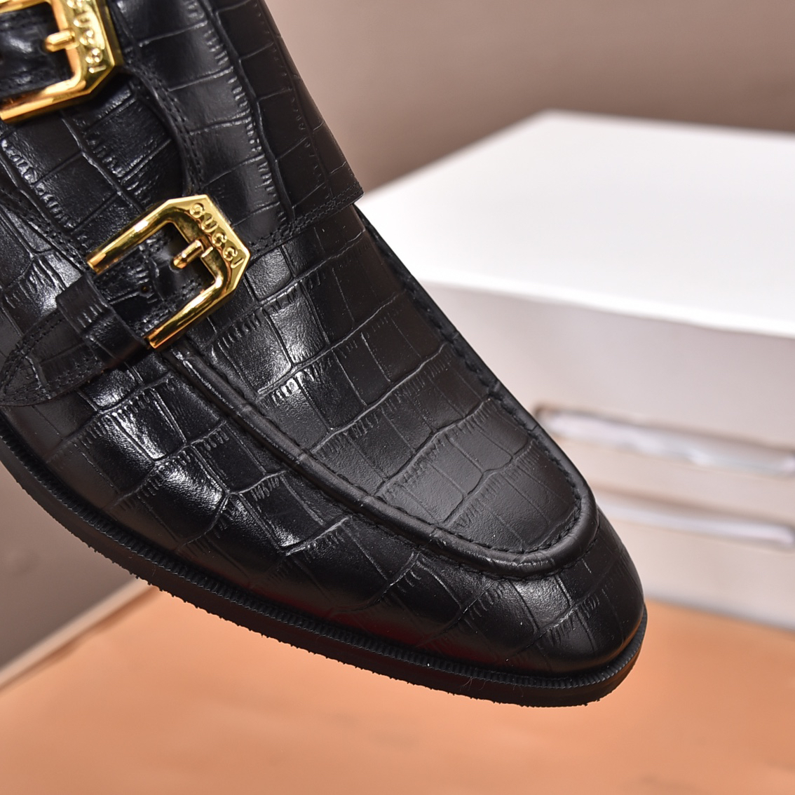 Gucci men's leather shoes-43