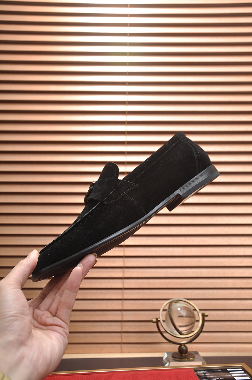 D&G men's leather shoes-83