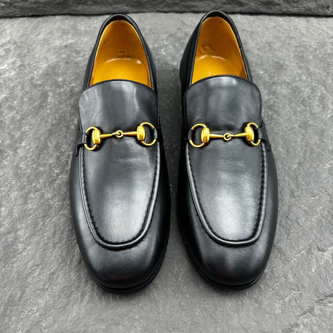 Gucci men's leather shoes-46