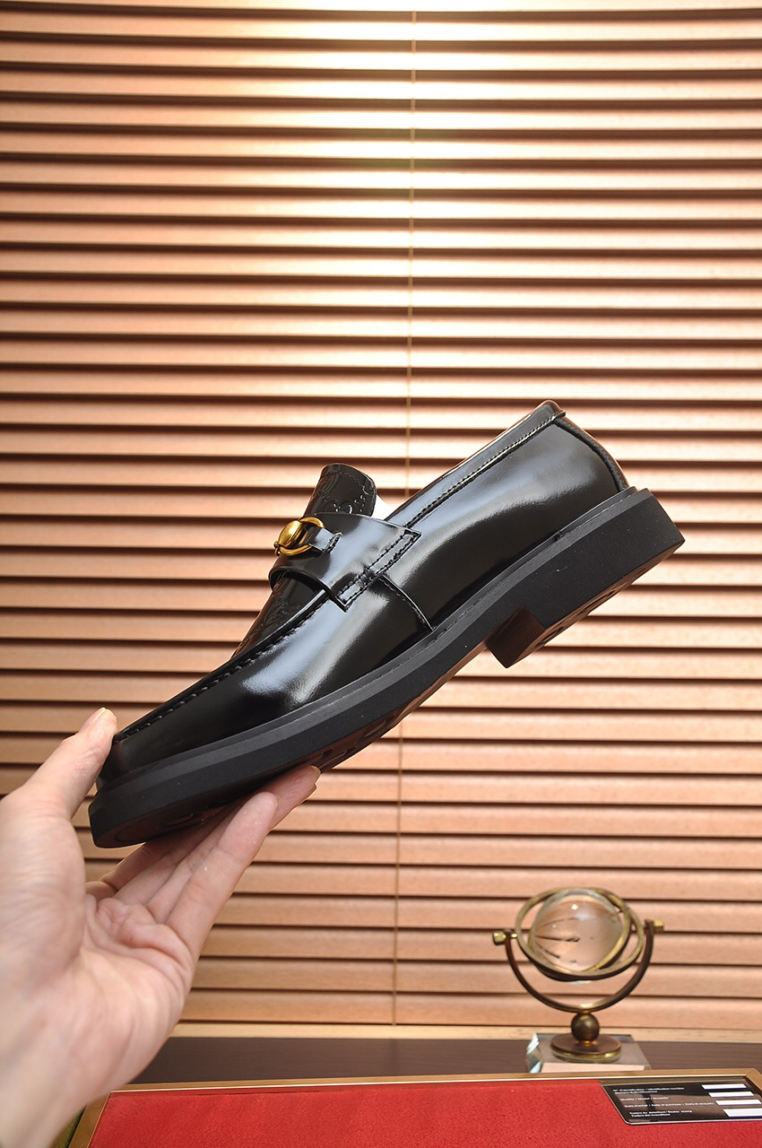 Gucci men's leather shoes-67
