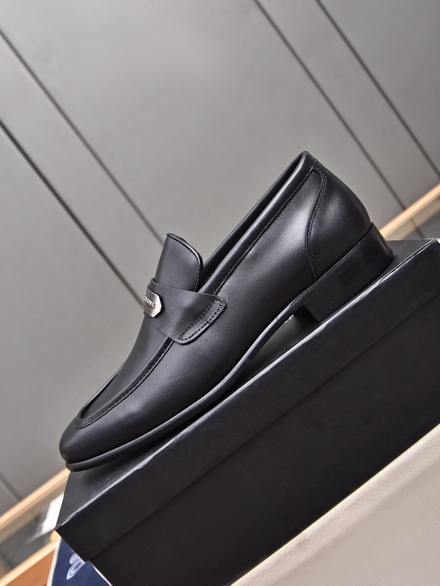 D&G men's leather shoes-43