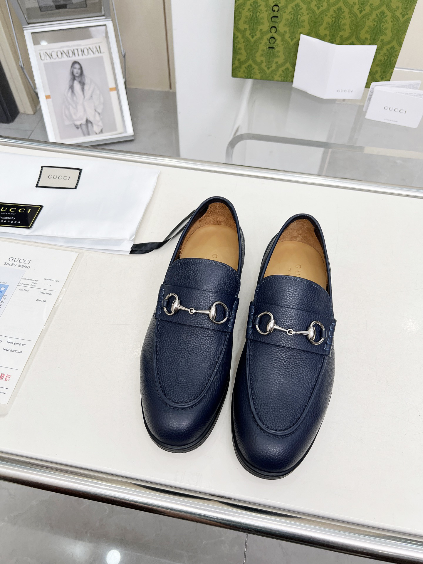 Gucci women's leather shoes-60