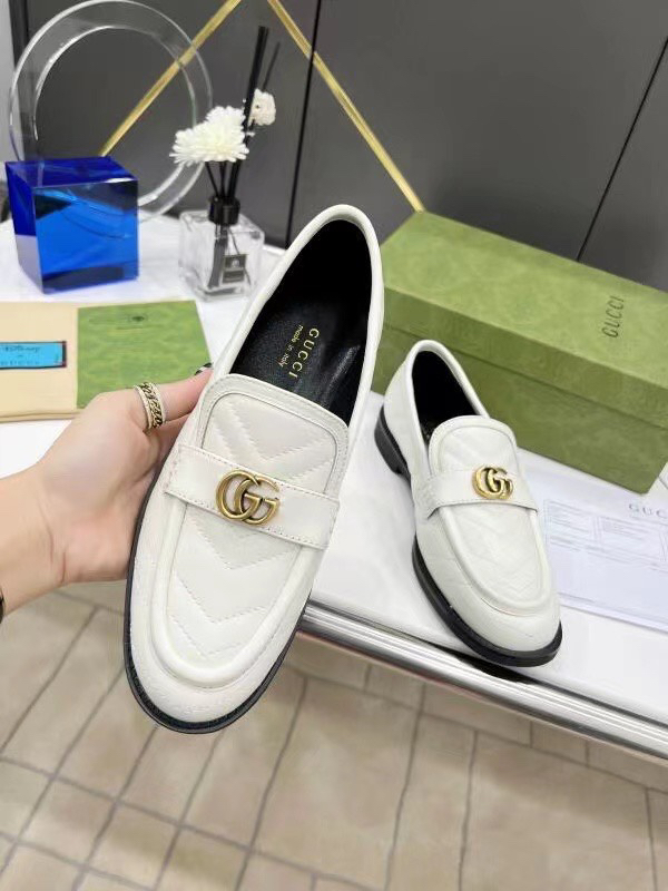 Gucci women's leather shoes-54