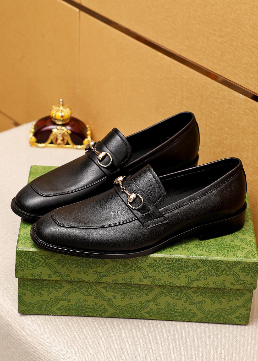 Gucci men's leather shoes-70